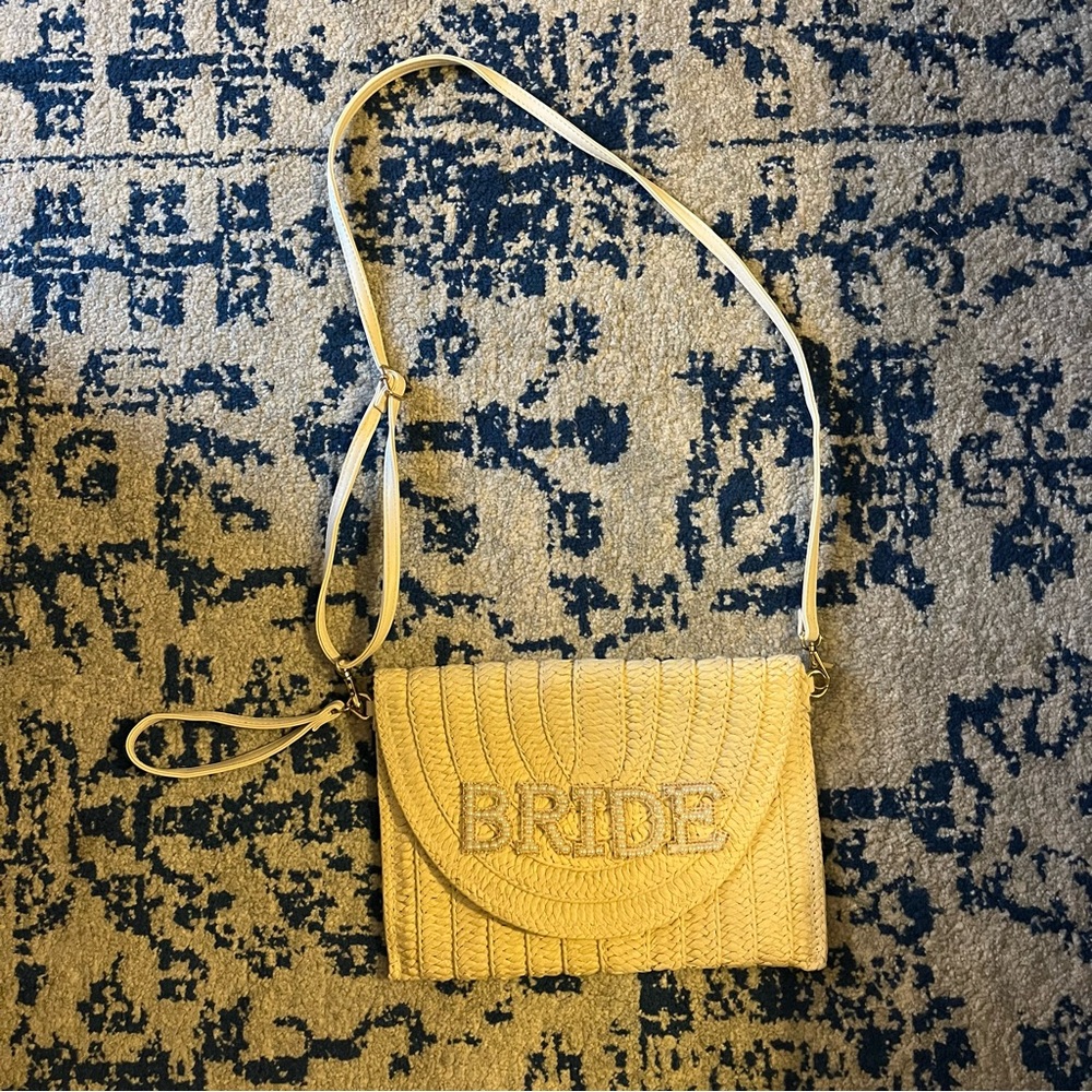 Bride Clutch / Crossbody Purse